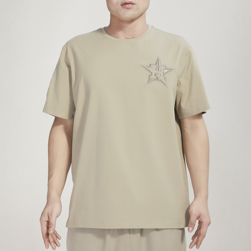 

Pro Standard Mens Pro Standard Astros Tonal SJ T-Shirt - Mens Taupe Size L