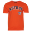 Pro Standard Astros Retro Logo T-Shirt - Men's Orange/Orange