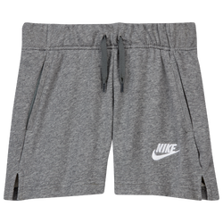 Girls' Grade School - Nike 5in Club Shorts - Grey/White