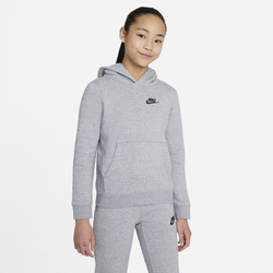 Girls' Grade School - Nike NSW Zero Pullover Hoodie - Obsidian/Obsidian