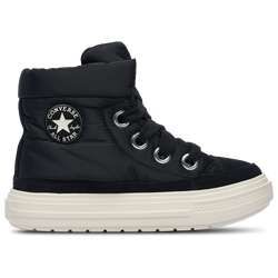 Girls' Grade School - Converse CTAS Elements Boots - Egret/Black/Black