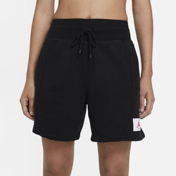 Women's - Jordan Flight Fleece Shorts - Black/White