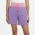 Jordan Flight Fleece Shorts - Women's Purple/Pink