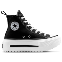 Girls' Grade School - Converse Chuck Taylor All Star Lift Double Stack - Black/White