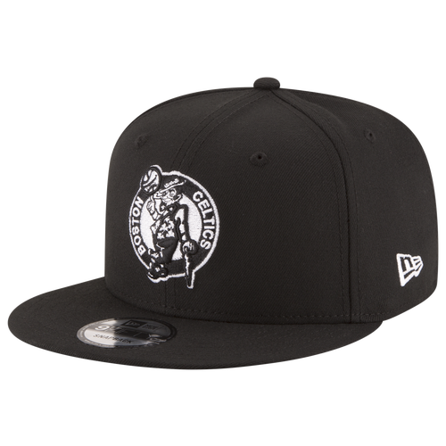 

New Era Mens Boston Celtics New Era Celtics Bow Snapback - Mens Black/White Size One Size