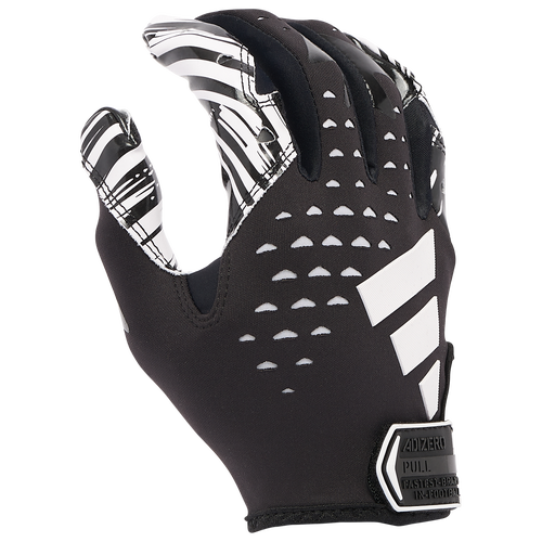 

adidas Mens adidas AdiZero 13 Receiver Gloves - Mens Black/White Size M