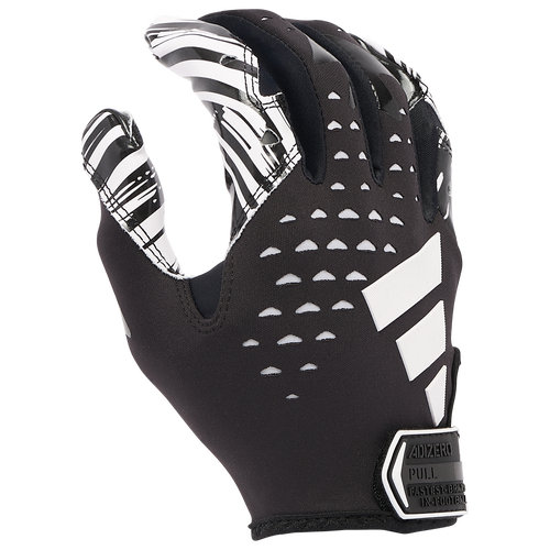

adidas Mens adidas AdiZero 13 Receiver Gloves - Mens Black/White Size L