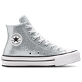Converse Chuck Taylor All Star EVA Lift Hi - Converse Silver/White Barely Grey
