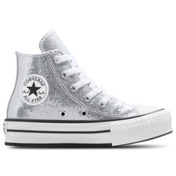 Girls' Preschool - Converse Chuck Taylor All Star EVA Lift Hi - Silver/White/Barely Grey