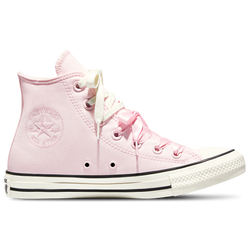 Women's - Converse Chuck Taylor All Star High - Black/Decade Pink/Egret