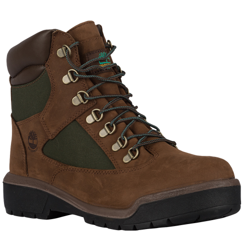 

Timberland Mens Timberland 6" Field Boots - Mens Chocolate Old River/Green Size 9.0