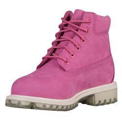 Girls' Toddler - Timberland 6 Inch Premium Waterproof Boots - Ibis Rose/Ice