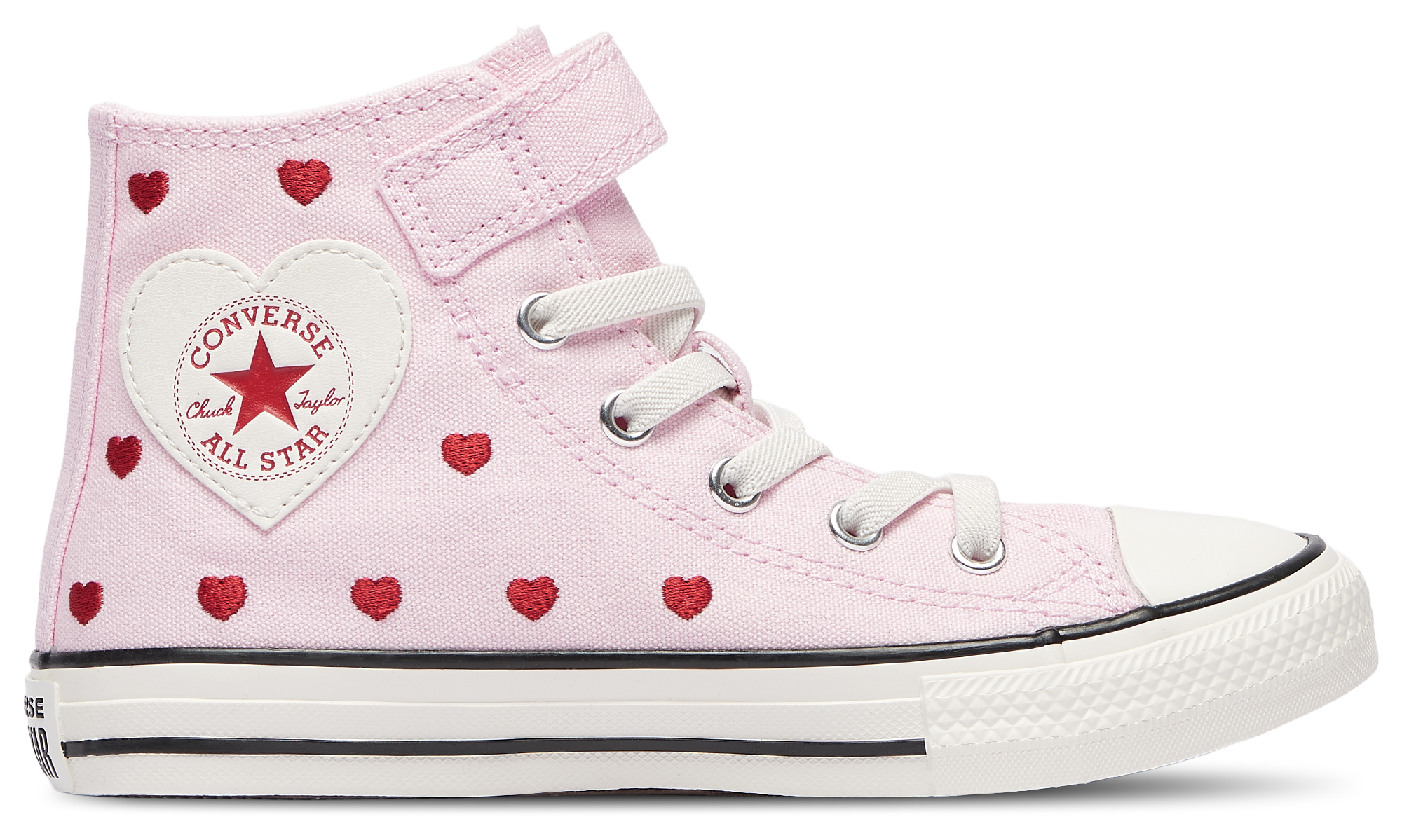 Converse Chuck Taylor All Star 1V Hi Hearts - Girls' Preschool