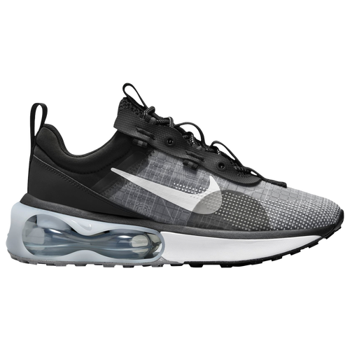 Nike Women's Air Max 2021 Casual Sneakers From Finish Line In Black/white/metallic Silver