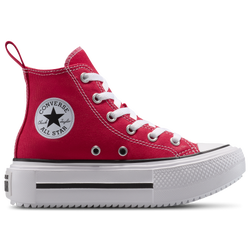 Boys' Preschool - Converse Lift Double Stack Hi - White/Red