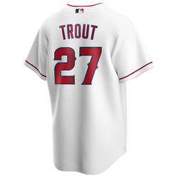 Men's - Nike Angels Replica Player Jersey - White/White