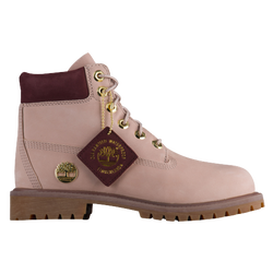 Boys' Grade School - Timberland 6" Premium Waterproof Boots - Mauve Shadow
