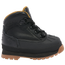 Timberland Euro Hiker Shell Toe Boots - Boys' Toddler Black Full Grain/Black
