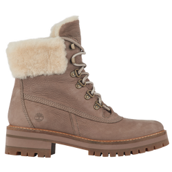 Women's - Timberland Courmayeur 6" Shearling Boots - Brown