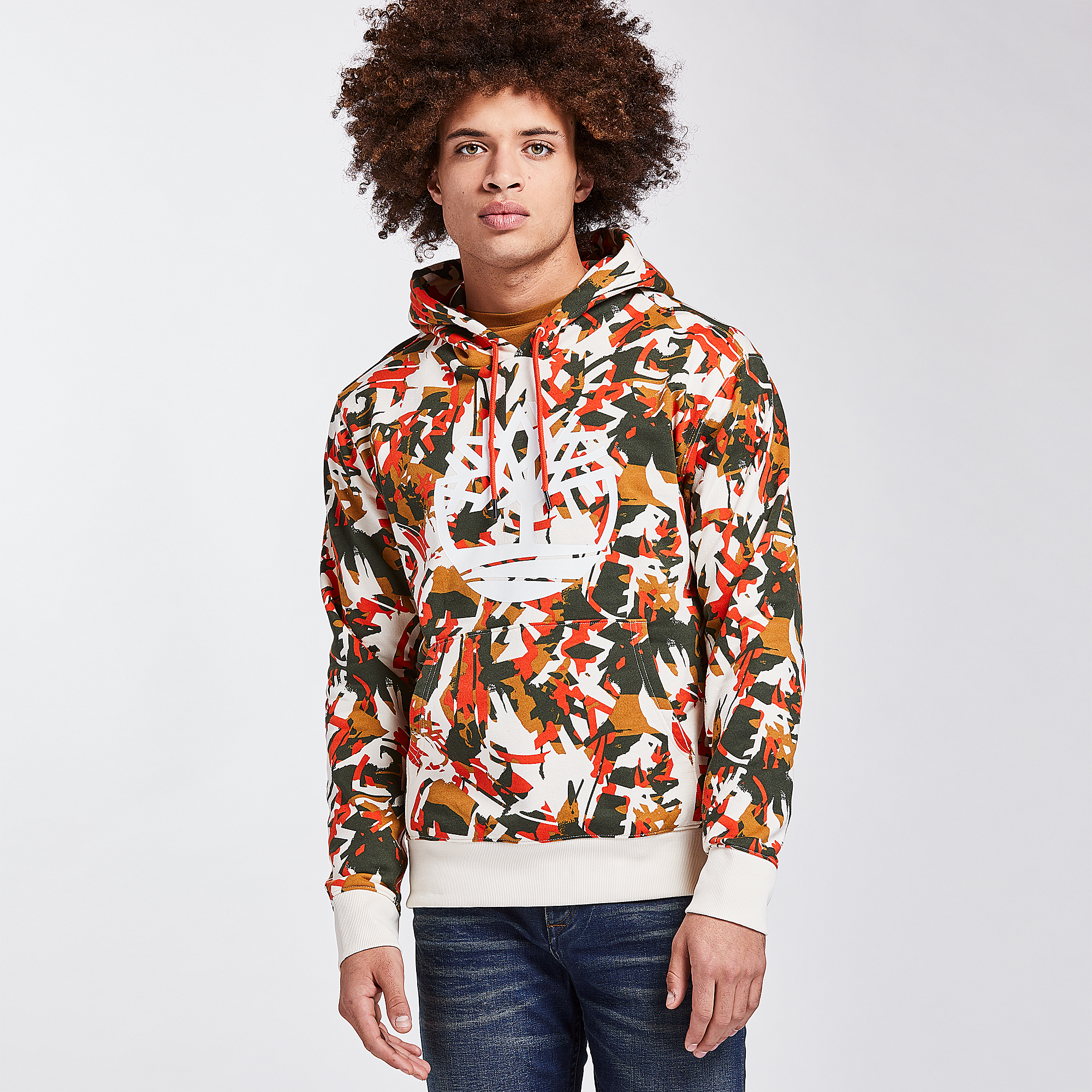 timberland camo hoodie