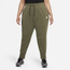 Nike Plus Tech Fleece Pants - Women's Medium Olive/White