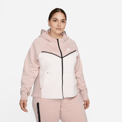 Women's - Nike Plus Tech Fleece Hoodie - Pink