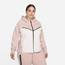 Nike Plus Tech Fleece Hoodie - Women's Pink