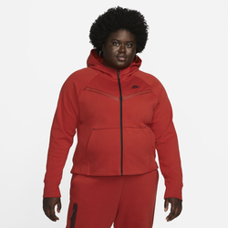 Women's - Nike Plus Tech Fleece Hoodie - Orange