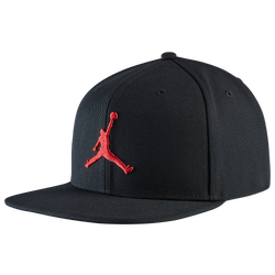 Adult - Jordan Jumpman Pro Snapback Cap - Black/Gym Red