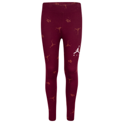 Girls' Grade School - Jordan Jumpman Luxe Court Legging - Maroon/Red