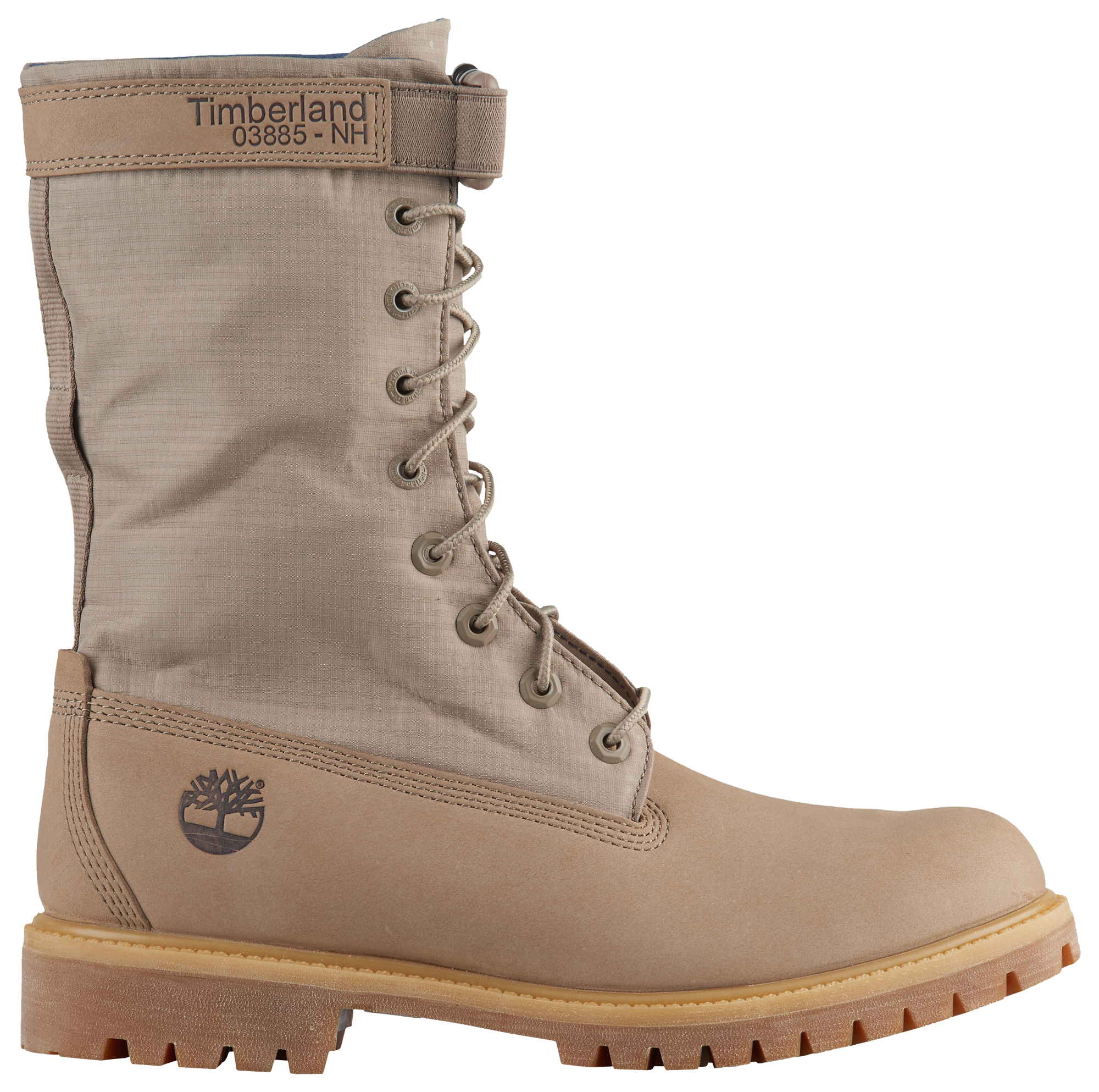 timberland gaiter boots on feet