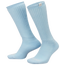 Jordan Crew 1 Pack Socks - Women's Celestine Blue/Summit White