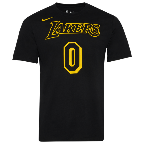 

Nike Mens Nike Lakers Mamba Name & Number T-Shirt - Mens Black/Yellow Size XXL