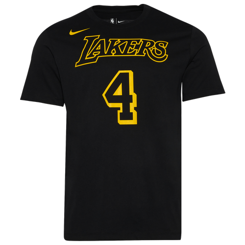 

Nike Mens Nike Lakers Mamba Name & Number T-Shirt - Mens Black/Yellow Size XL