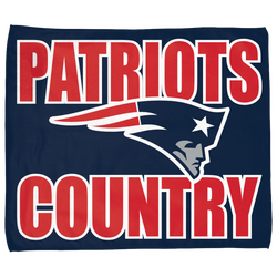 Adult - WinCraft New England Patriots Rally Towel - Navy/Red/Silver