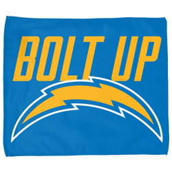 Adult - WinCraft Los Angeles Chargers Rally Towel - Powder Blue/Gold/White