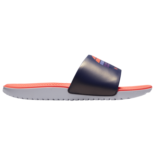 Nike Kids' Girls  Kawa Slide In Orange/purple