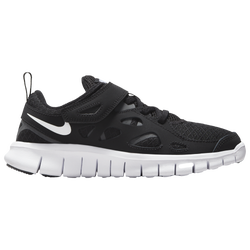 Boys' Preschool - Nike Free Run 2 - Black/White