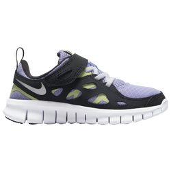 Boys' Preschool - Nike Free Run 2 - Purple/Silver