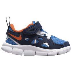 Boys' Toddler - Nike Free Run 2 Velcro - Blue/Orange