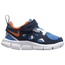 Nike Free Run 2 Velcro - Boys' Toddler Blue/Orange/Navy