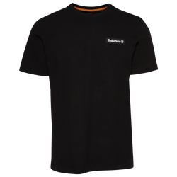 Men's - Timberland Woven Badge T-Shirt - Black/No Color