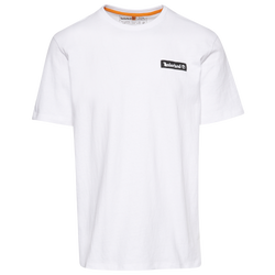 Men's - Timberland Woven Badge T-Shirt - White