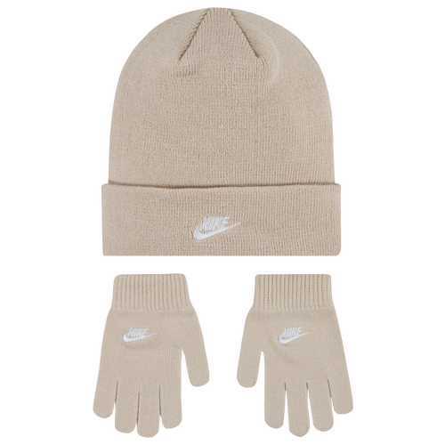 

Boys Infant Nike Nike Futura Beanie & Glove Set - Boys' Infant Brown/Brown Size One Size