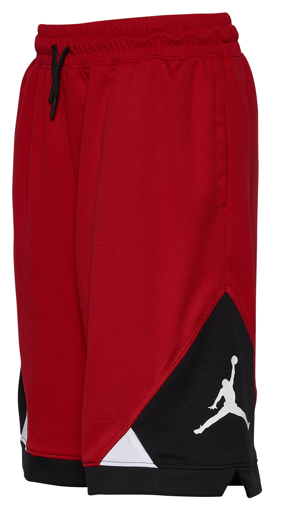 black and white jordan shorts