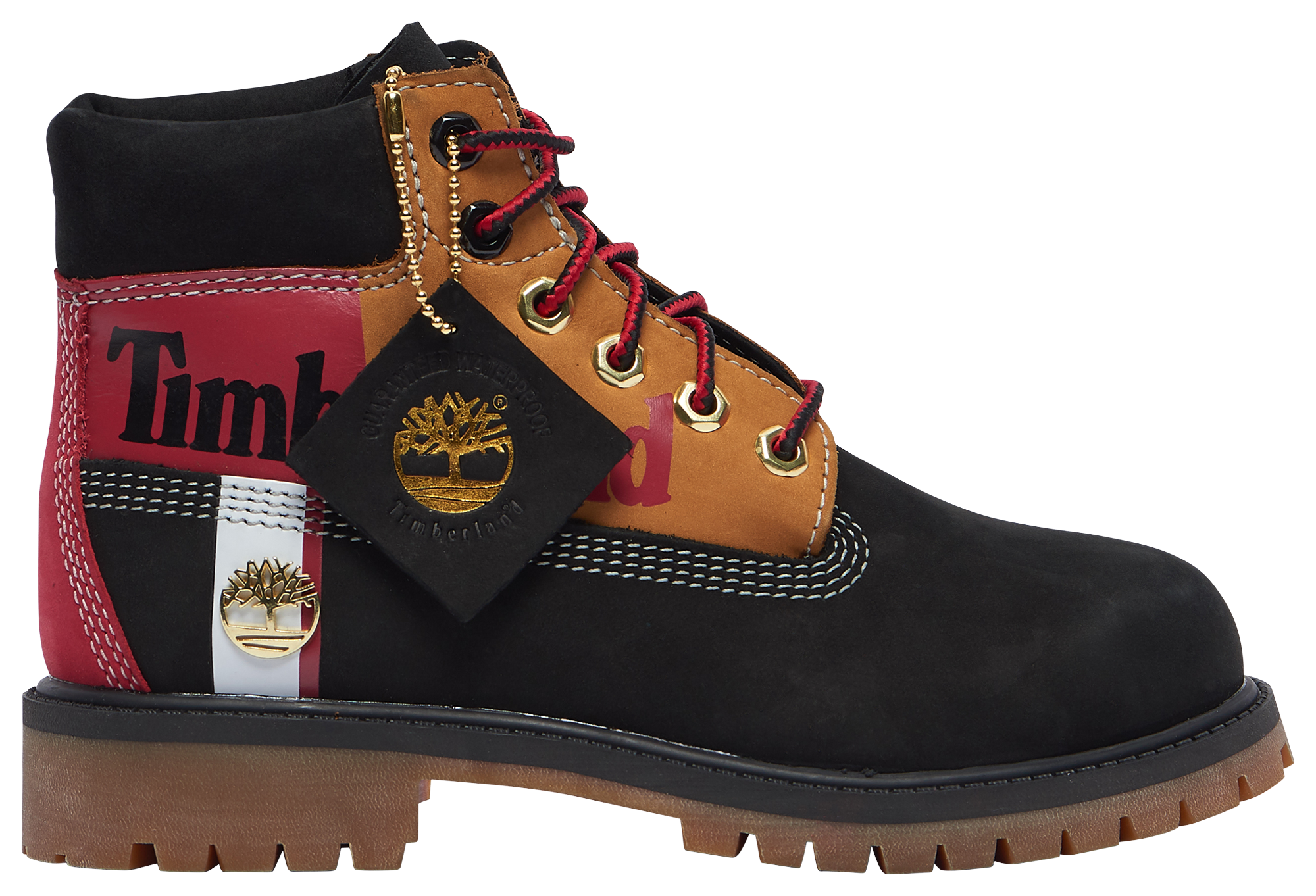 timberland premium 6 in waterproof boot black nubuck