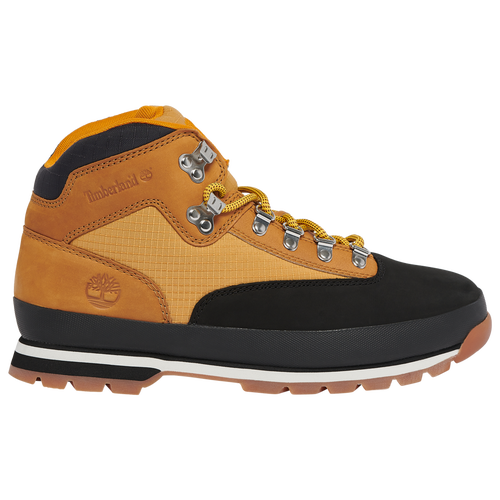 

Timberland Mens Timberland Euro Hiker - Mens Shoes Black/Wheat Size 10.0