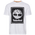 Timberland Stack Logo T-Shirt - Men's White/Black