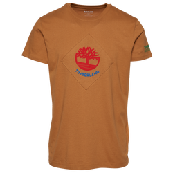 Men's - Timberland Short Sleeve Elevated Tree T-Shirt - Wheat/Multi