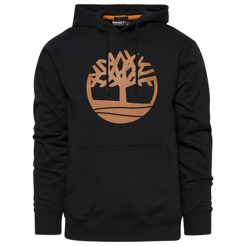 

Timberland Mens Timberland Core Tree Logo Hoodie - Mens Black/Wheat Boot Size S